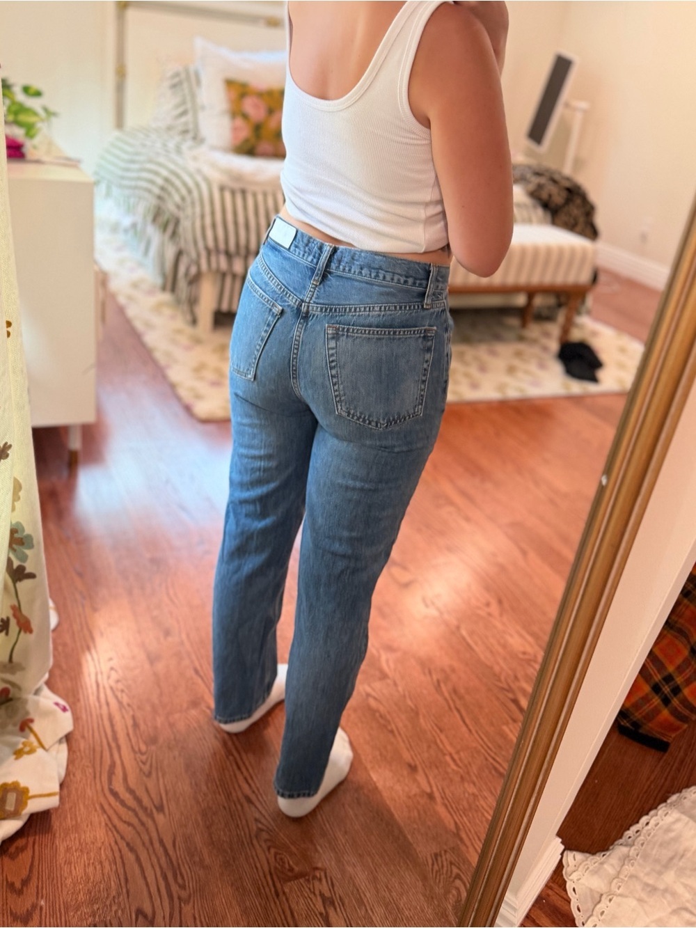 Re/Done 70s stovepipe Jean - Picture 2 of 5